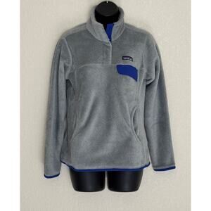 Patagonia Synchilla Snap T Fleece Pullover Re-Tool Sweater Outdoor, S